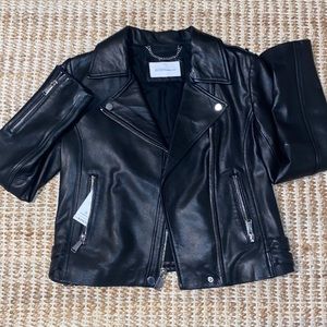 BCBG Leather Jacket